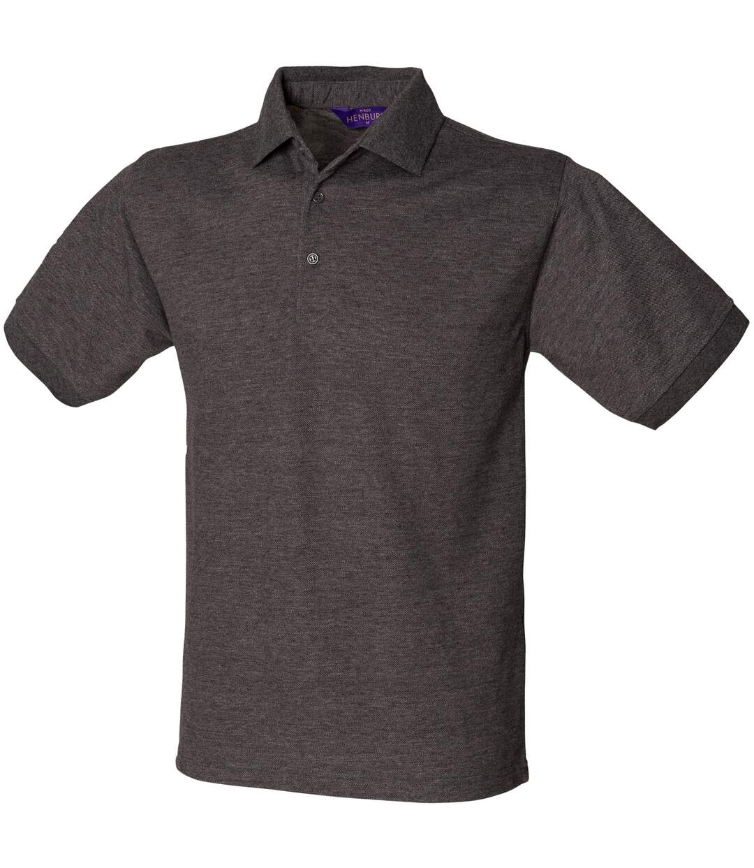 Henbury - Polo à manches courtes - Homme (Gris charbon) - UTRW625