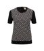 Womens/ladies Fordana Sweater Top Black Boss-1