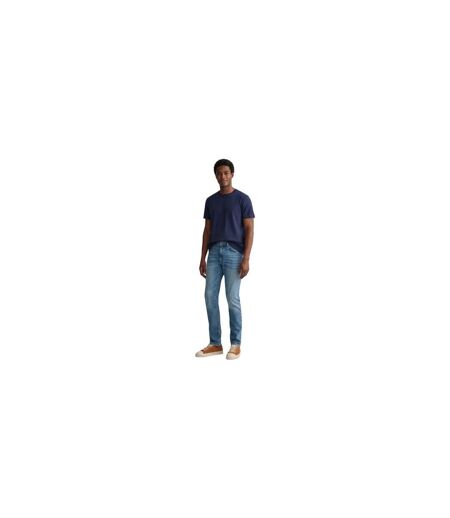 Mens Denim Slim Jeans Blue Gant