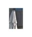 Parasol Déporté Imitation Bois Sevilla 400cm Gris-3