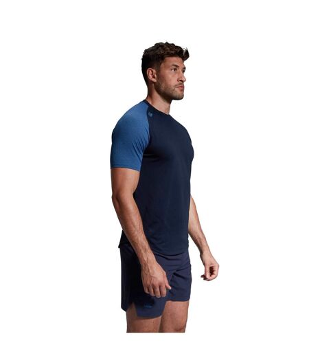 Mens Elite Training T-shirt Navy True Navy Marl Canterbury