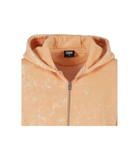 Veste À Capuche Femme Orange Pâle Urban Classics