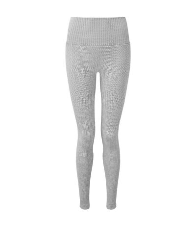 Womens/ladies knitted city leggings heather grey TriDri