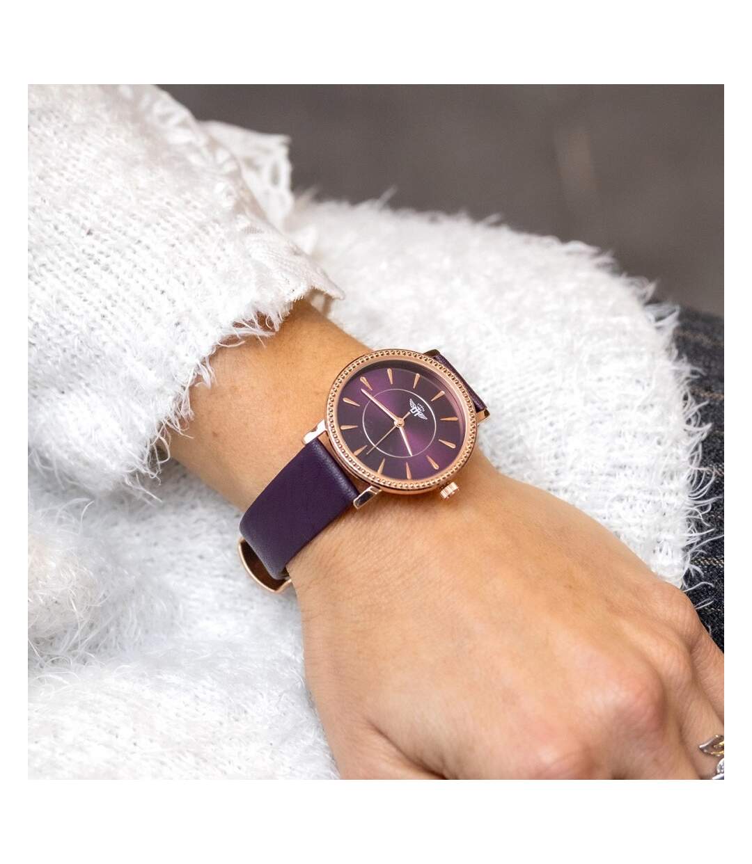 Montre de Femme Violet M. JOHN-2