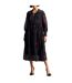 Womens/ladies Ruffled Midi Dress Black Ted Baker-4