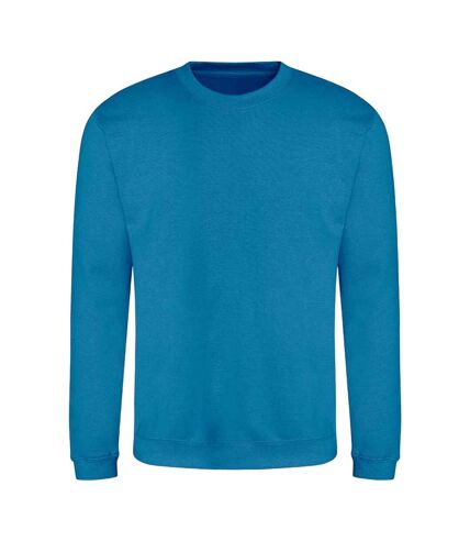 Sweatshirt unisexe bleu saphir Awdis