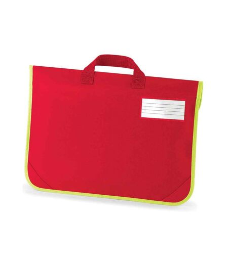 Quadra Hi-Vis Book Bag (Classic Red) (One Size)