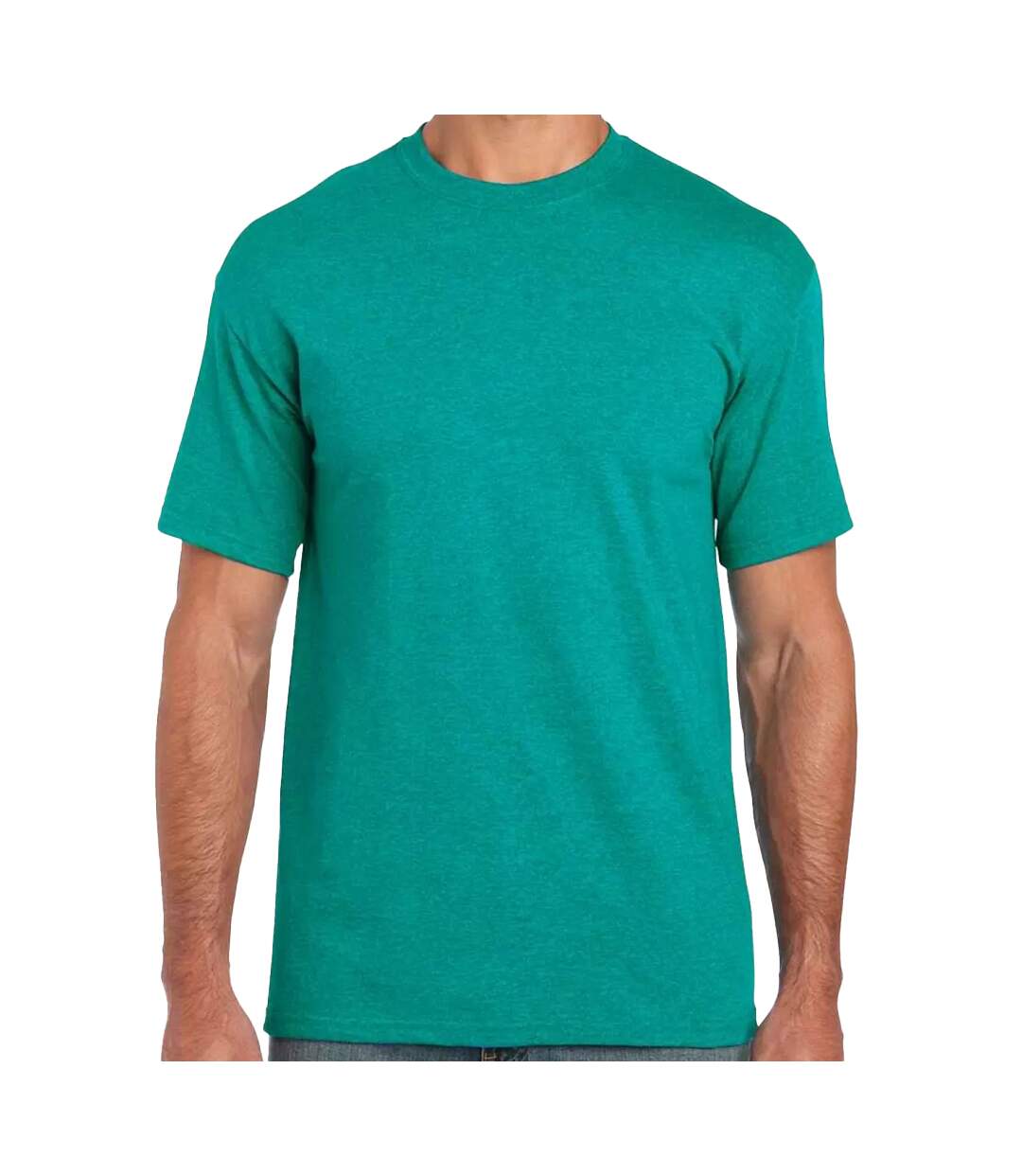 T-shirt Motif/style Chiné Adulte Jade Chiné Gildan-1