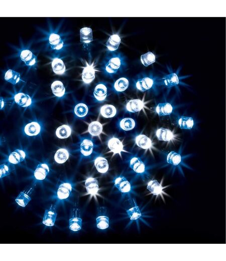 Guirlande de Noël Lumineuse Timer 30m Blanc Froid & Bleu