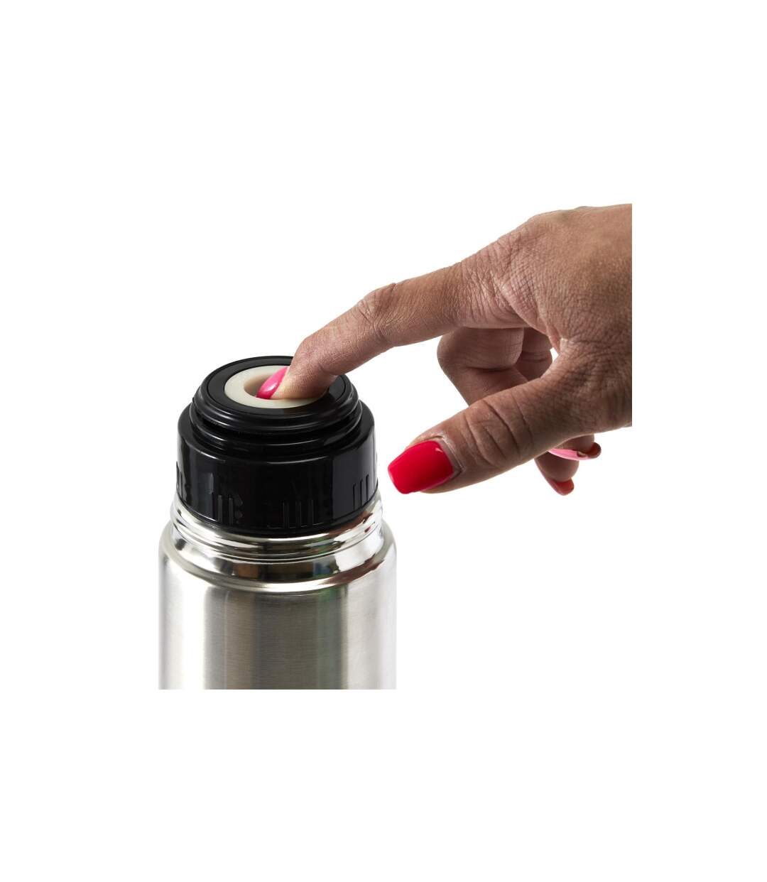Bouteille Isotherme Inox Transport 1L Argent-4