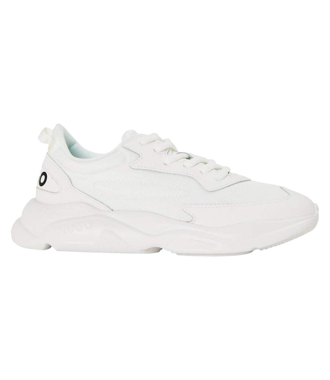 Womens/ladies Leon Runn Trainers White Hugo-1