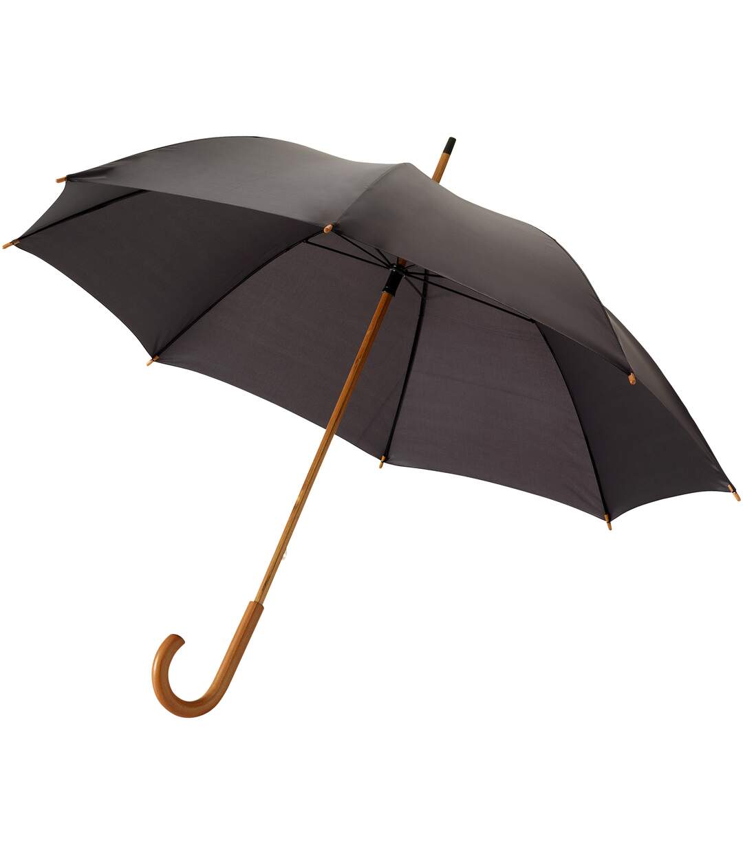 Bullet 23 Inch Jova Classic Umbrella (Solid Black) (88 x 105 cm) - UTPF921-1