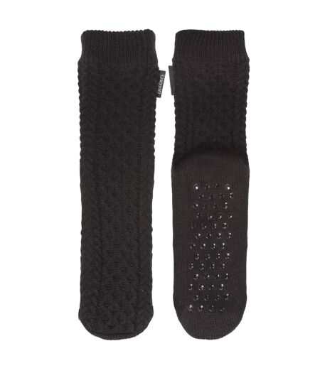 Isotoner Chaussettes d'intérieur homme ultra confortables, avec picots antidérapants