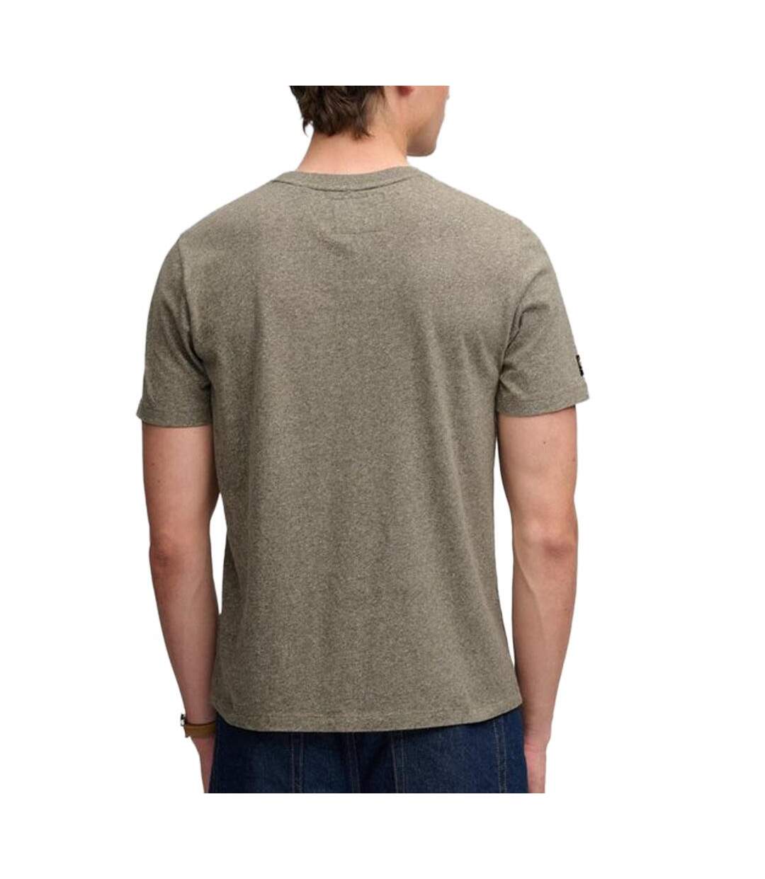 T-Shirt vert homme superdry classic-2