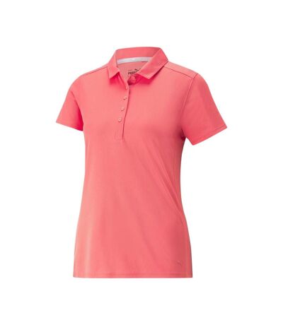 Polo Rose Clair Femme Puma Gamer - S