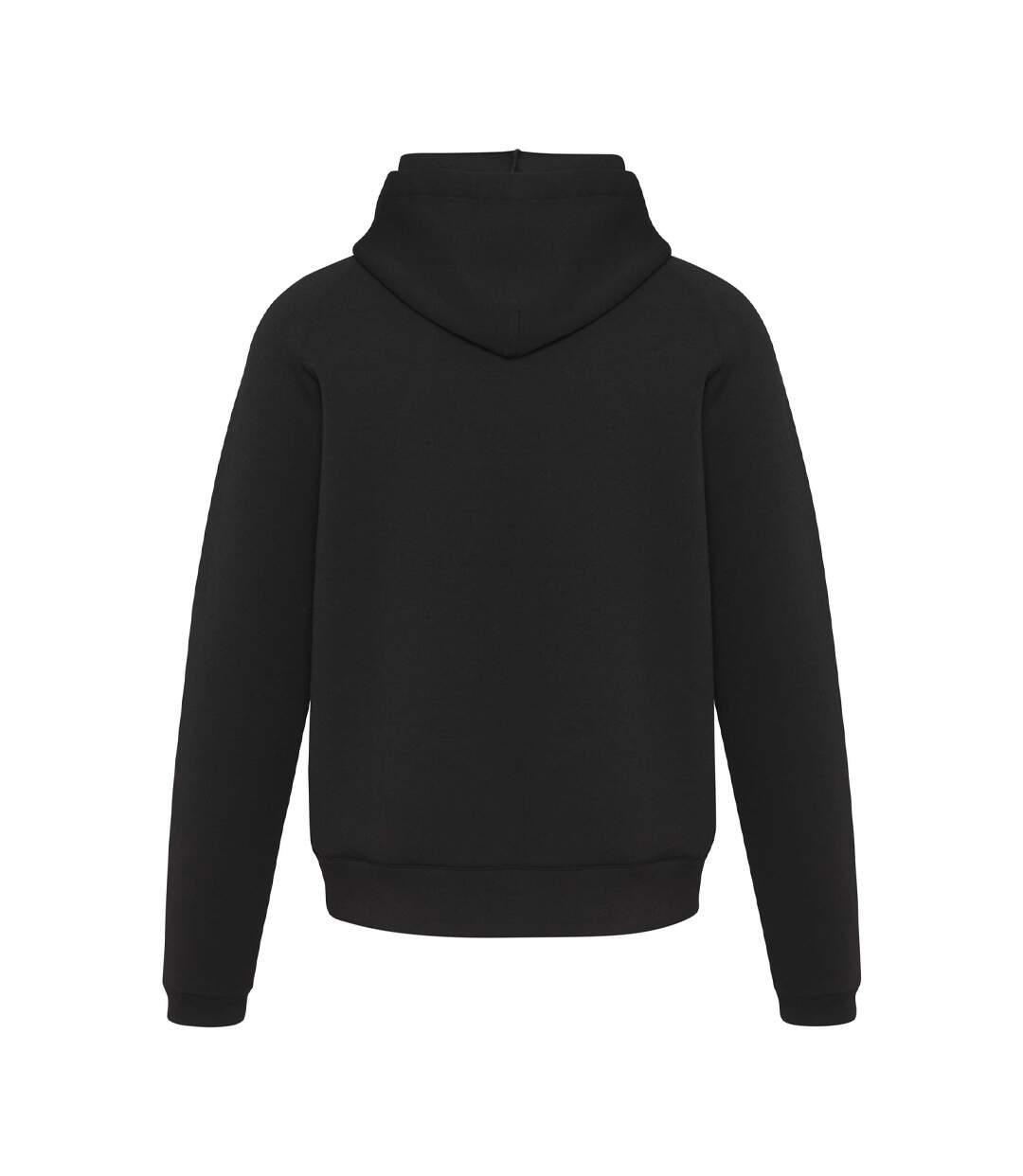 Unisex Adult Danali Interlock Sports Hoodie Solid Black Elevate Life-2