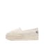 Espadrilles ecru femme calvin klein jeans flatform-1