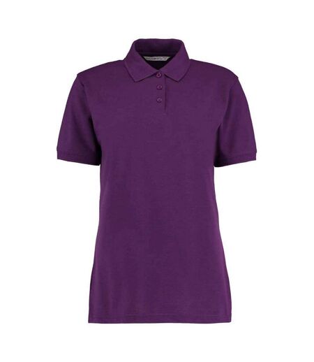 Polo Klassic Femme Violet Foncé Kustom Kit