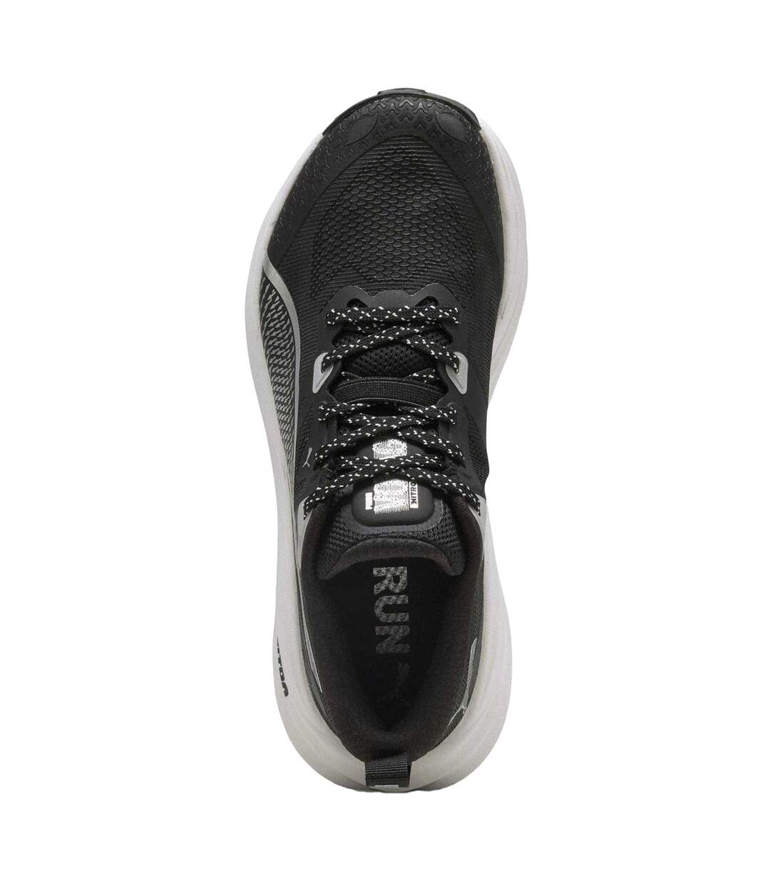 Womens/ladies Voyage Nitro 4 Off Road Shoes Black Silver Puma-3