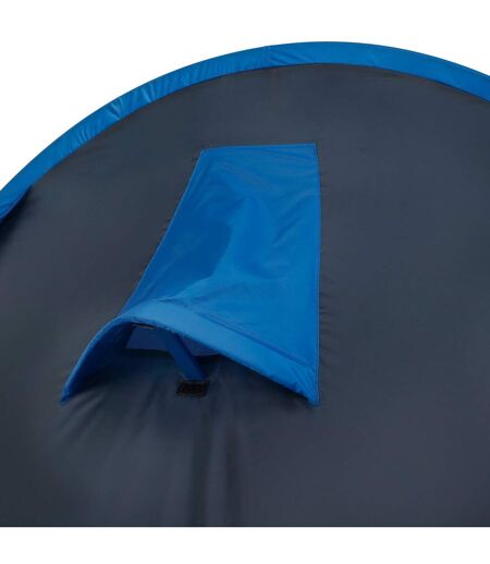Regatta Great Outdoors Malawi 2 Man Pop Up Tent (One Size) (Blue/Seal Grey) - UTRG495