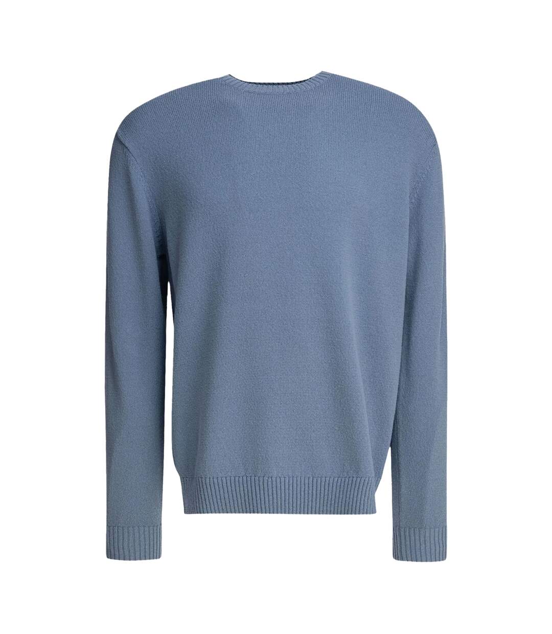 Mens Ferro E Jersey Crew Neck Raglan Jumper Bright Blue Boss-1