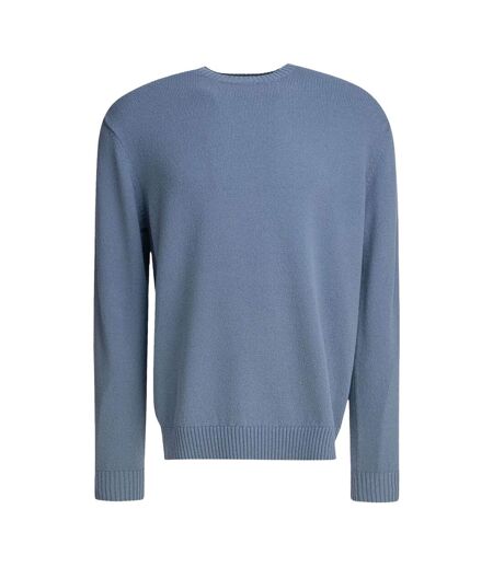Mens Ferro E Jersey Crew Neck Raglan Jumper Bright Blue Boss
