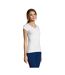 T-shirt Moon Femme Blanc SOLS-1