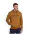 Mens Driver Logo Organic Hoodie Mustard Animal-3