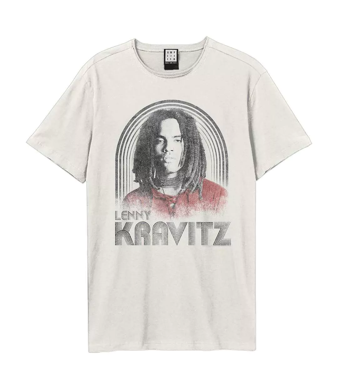 T-shirt Mamma Said Adulte Vieux Blanc Amplified-1