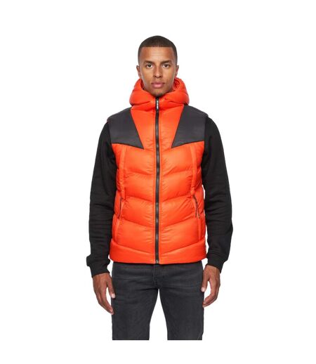 Veste sans manches raymax homme orange / noir Duck and Cover