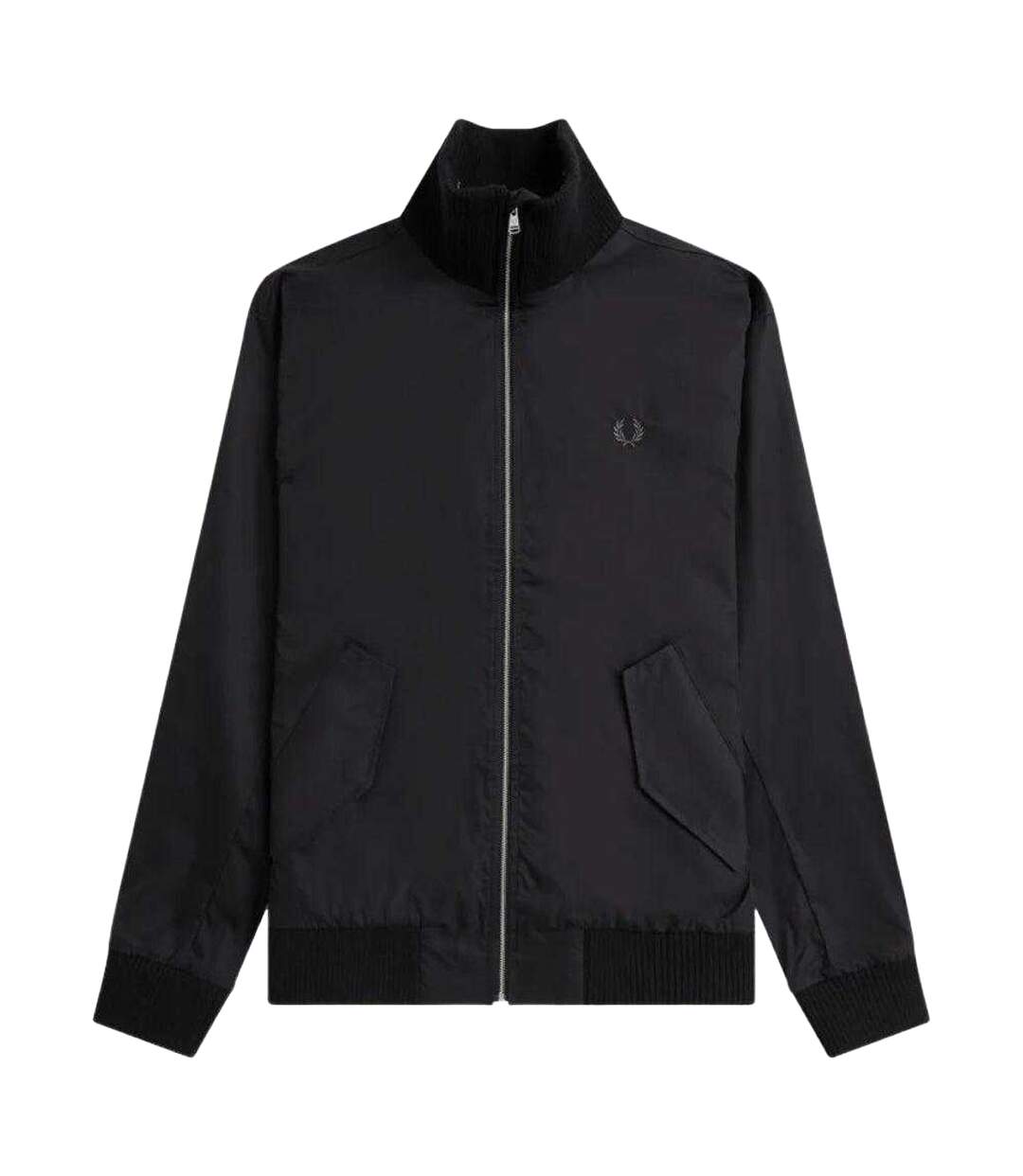 Blouson Aviateur Tennis Homme Noir Fred Perry-2