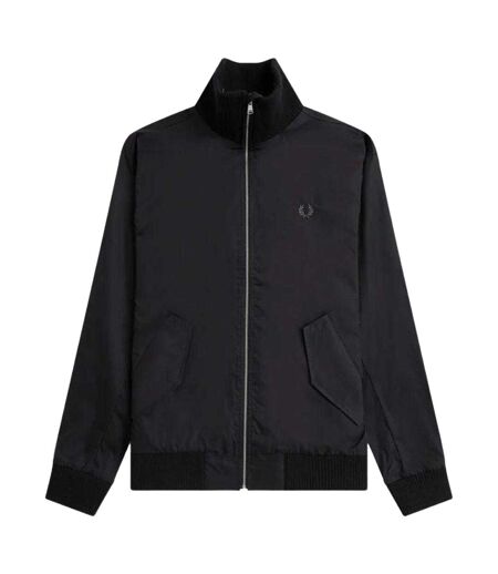 Blouson Aviateur Tennis Homme Noir Fred Perry