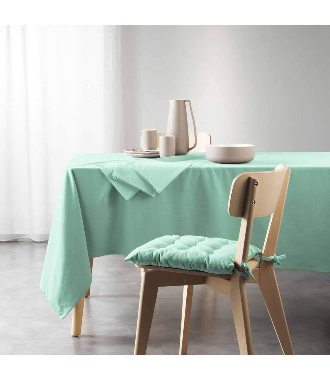 Nappe Rectangulaire Mistral 140x240cm Menthe-1