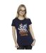 Disney Femmes/Les femmes Lilo And Stitch Ohana Angel Hug T-Shirt en coton (Bleu marine) - UTBI25761-2