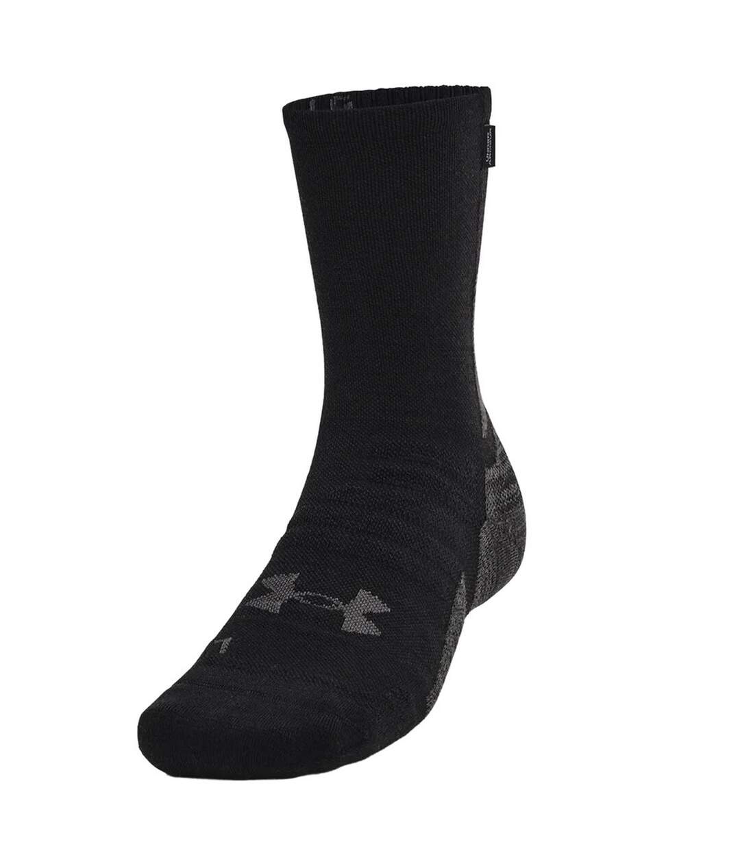 Unisex Adult Armourdry High Rise Running Socks Black Under Armour-1