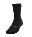 Unisex Adult Armourdry High Rise Running Socks Black Under Armour-1