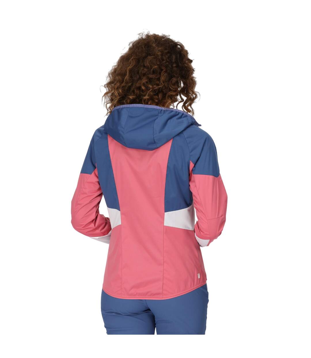 Veste softshell tarvos femme rose / denim Regatta