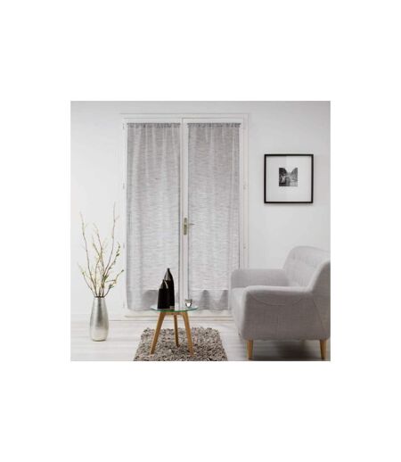 Paire de Voilages Milza 70x200cm Anthracite