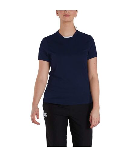 Canterbury Womens/Ladies Club Dry T-Shirt (Navy) - UTPC4521