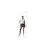 Womens/ladies 501 Original Jean Shorts Charcoal Grey Levis-1