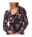 Robe Style Papillon Demaia Femme Beige Noir Violet Boss-4