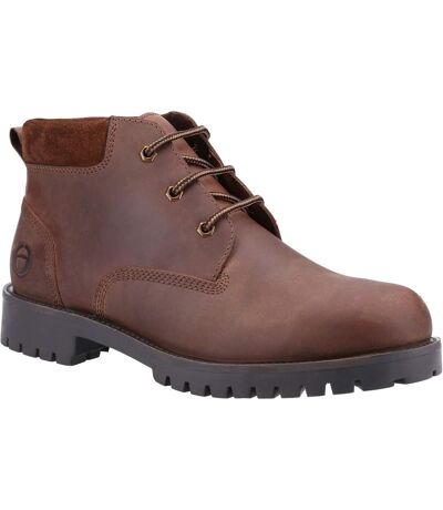 Cotswold Mens Banbury Leather Ankle Boots (Brown) - UTFS9189