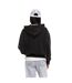 Sweat zippé à capuche femme relax fit acid wash avec patch Palm Patch Vondutch-3