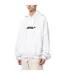 Unisex Adult Blurr Book Oversized Hoodie White Off-White-1