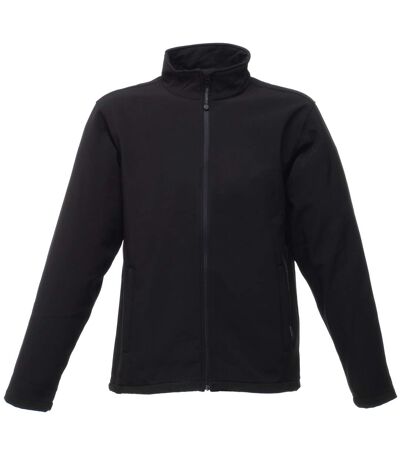Regatta Mens Reid Water Repellent Softshell Jacket (Black) - UTRW1194