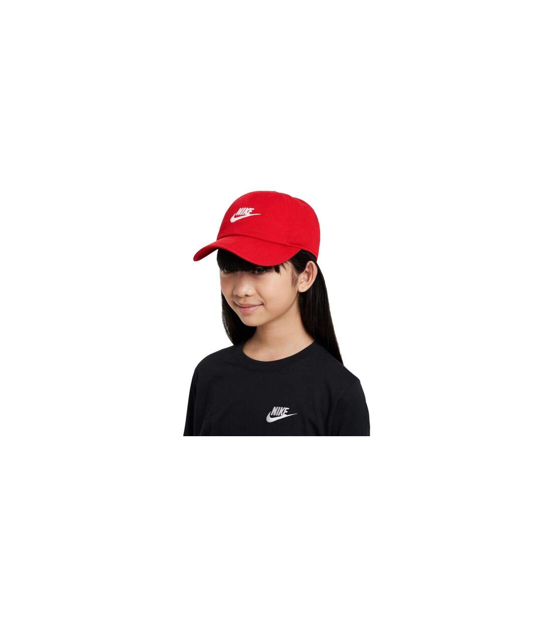 Cotton Blend Baseball Cap University Red Nike-1