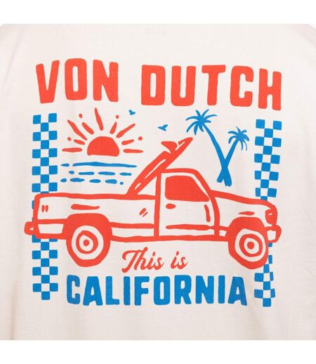 T-shirt homme comfort fit col rond en jersey Trucker Vondutch
