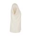 Womens/ladies Extended Shoulder T-shirt Sand Build Your Brand-3