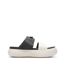 Claquettes beige/noire femme puma suede-2