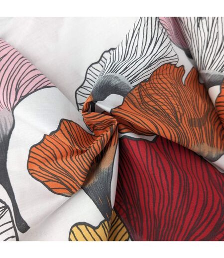 Housse de couette percale pur coton GINKGO